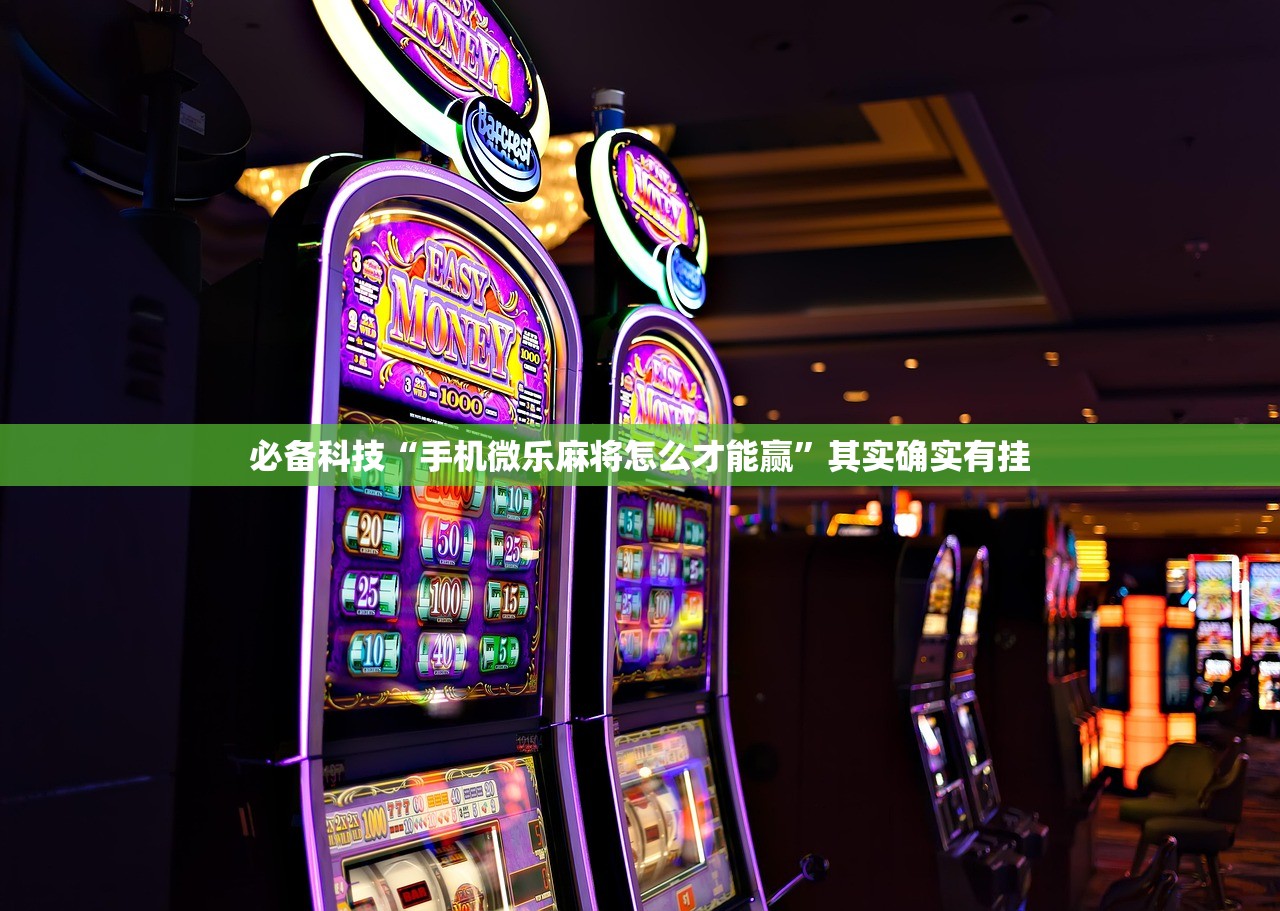必备科技“手机微乐麻将怎么才能赢”其实确实有挂