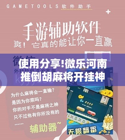 使用分享!微乐河南推倒胡麻将开挂神器	”详细分享装挂步骤