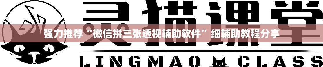 强力推荐“微信拼三张透视辅助软件”细辅助教程分享