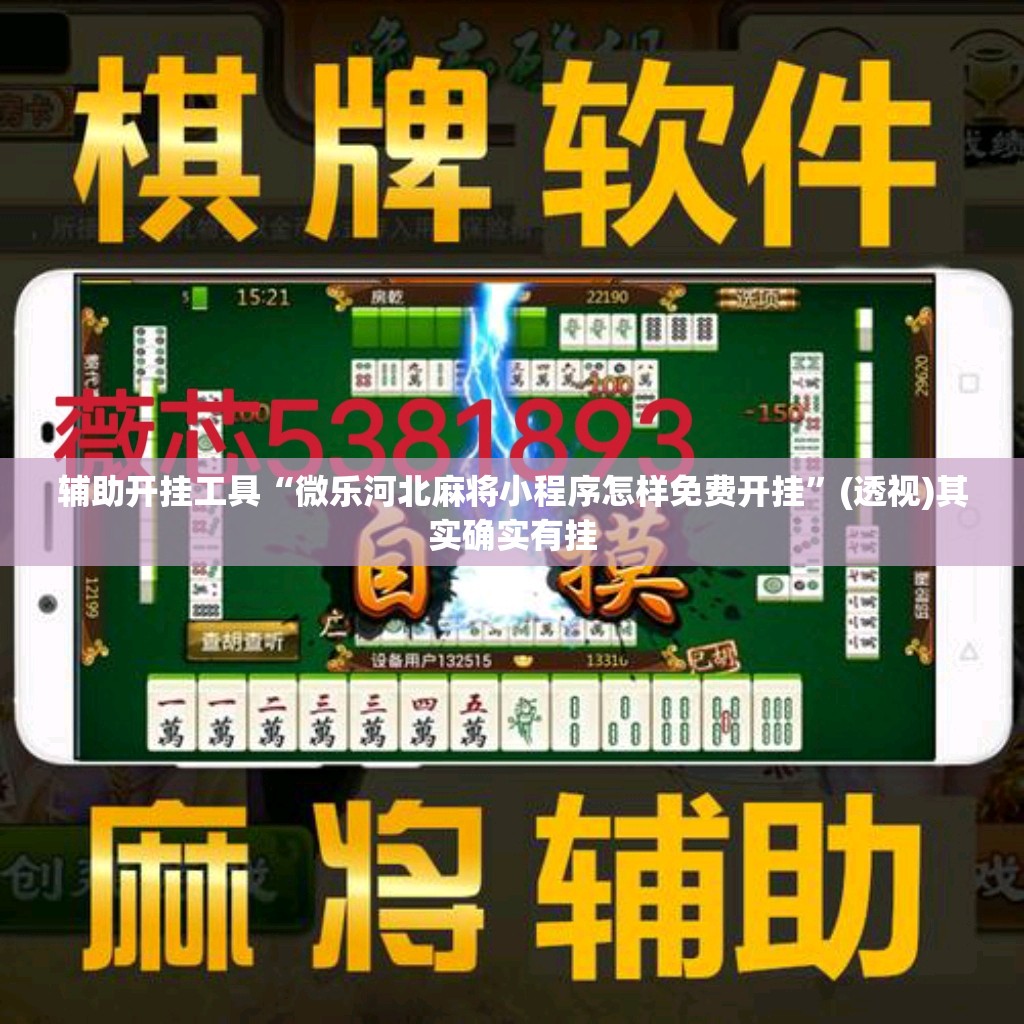 辅助开挂工具“微乐河北麻将小程序怎样免费开挂	”(透视)其实确实有挂