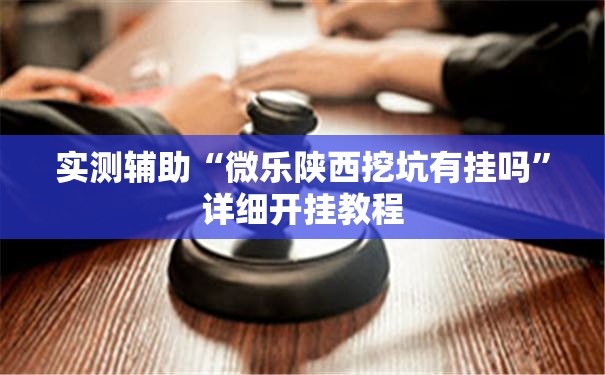 实测辅助“微乐陕西挖坑有挂吗	”详细开挂教程