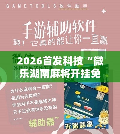 2026首发科技“微乐湖南麻将开挂免费下载安装”开挂辅助脚本+详细开挂安装教程