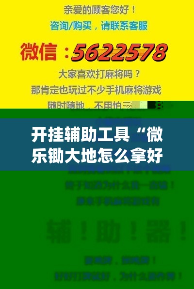 开挂辅助工具“微乐锄大地怎么拿好牌”(透视挂)辅助下载教程
