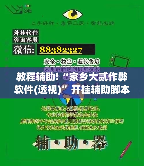 教程辅助!“家乡大贰作弊软件(透视)”开挂辅助脚本+详细开挂安装教程