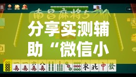 分享实测辅助“微信小程序微乐麻将有挂是真的吗”详细开挂教程
