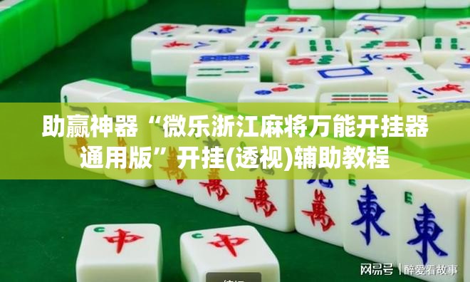 助赢神器“微乐浙江麻将万能开挂器通用版”开挂(透视)辅助教程