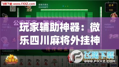 玩家辅助神器：微乐四川麻将外挂神器免费安装(透视)”开挂辅助脚本+详细开挂安装教程