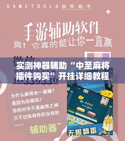 实测神器辅助“中至麻将插件购买”开挂详细教程