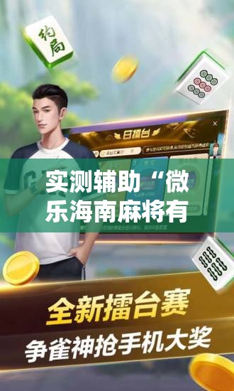 实测辅助“微乐海南麻将有没有挂”详细分享装挂步骤