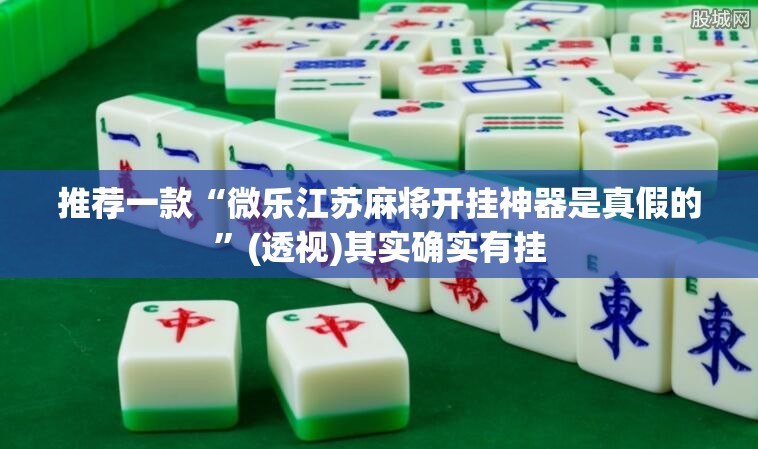 推荐一款“微乐江苏麻将开挂神器是真假的”(透视)其实确实有挂