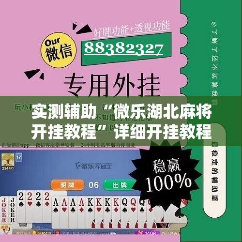 实测辅助“微乐湖北麻将开挂教程”详细开挂教程