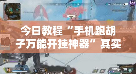今日教程“手机跑胡子万能开挂神器”其实确实有挂