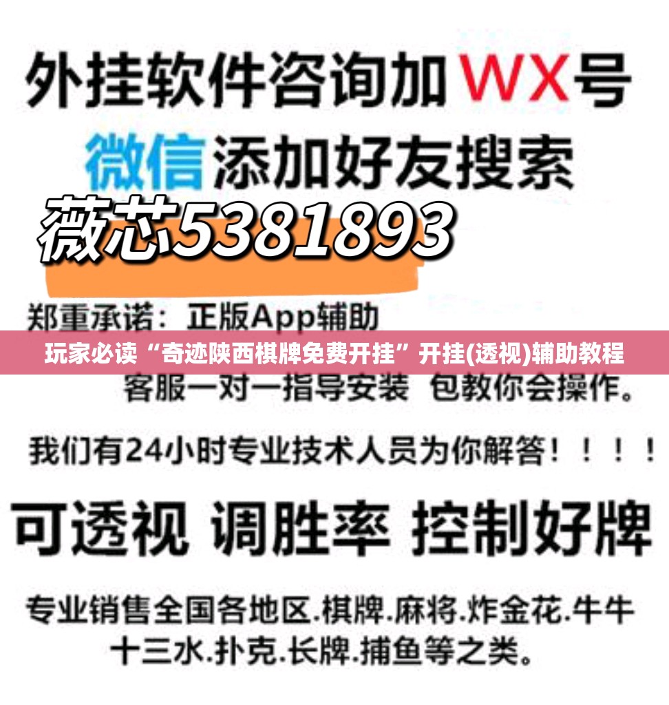 玩家必读“奇迹陕西棋牌免费开挂”开挂(透视)辅助教程