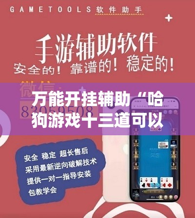 万能开挂辅助“哈狗游戏十三道可以开挂吗	”(透视)其实确实有挂