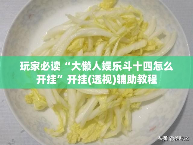 玩家必读“大懒人娱乐斗十四怎么开挂”开挂(透视)辅助教程
