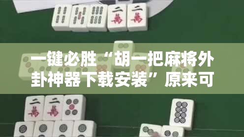 一键必胜“胡一把麻将外卦神器下载安装	”原来可以开挂