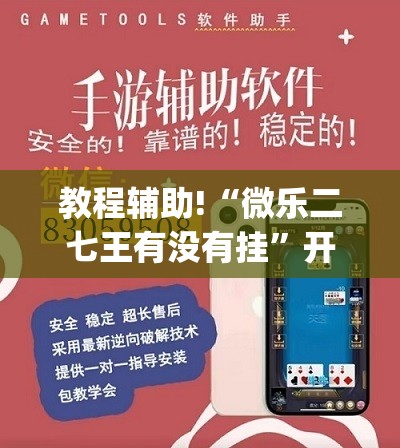 教程辅助!“微乐二七王有没有挂”开挂(透视)辅助教程
