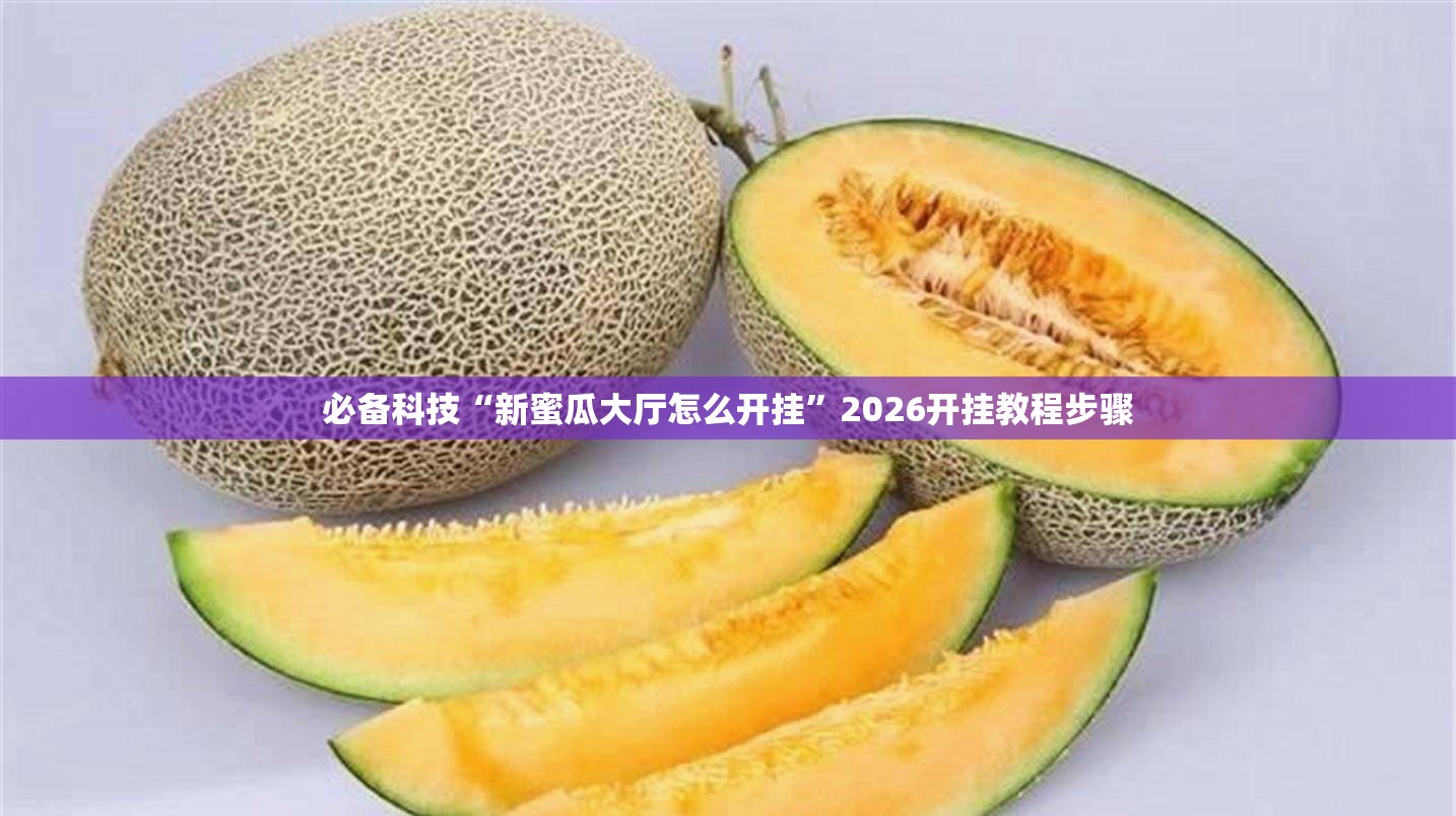 必备科技“新蜜瓜大厅怎么开挂”2026开挂教程步骤