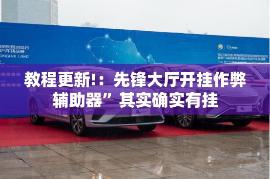 教程更新!：先锋大厅开挂作弊辅助器”其实确实有挂