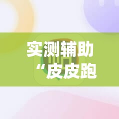实测辅助“皮皮跑胡子开挂神器”(辅助神器)开挂详细教程