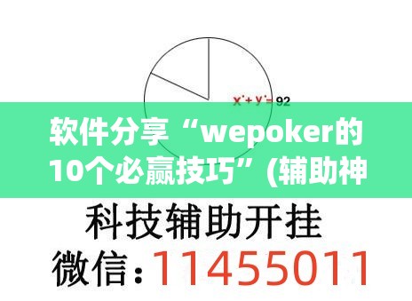 软件分享“wepoker的10个必赢技巧”(辅助神器)开挂详细教程