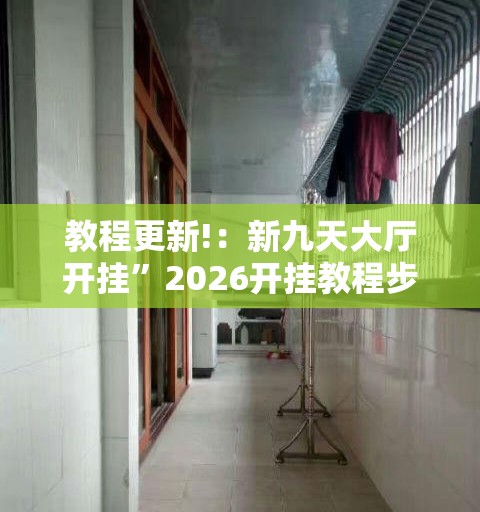 教程更新!：新九天大厅开挂”2026开挂教程步骤