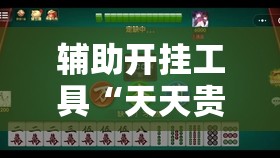 辅助开挂工具“天天贵阳麻将仁怀开挂随时翻重鸡”开挂辅助脚本+详细开挂安装教程