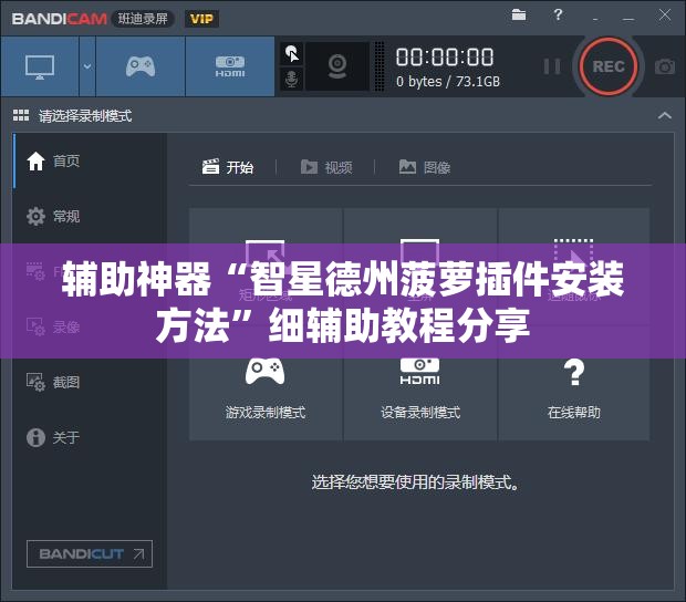 辅助神器“智星德州菠萝插件安装方法”细辅助教程分享
