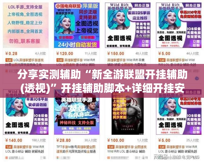 分享实测辅助“新全游联盟开挂辅助(透视)”开挂辅助脚本+详细开挂安装教程