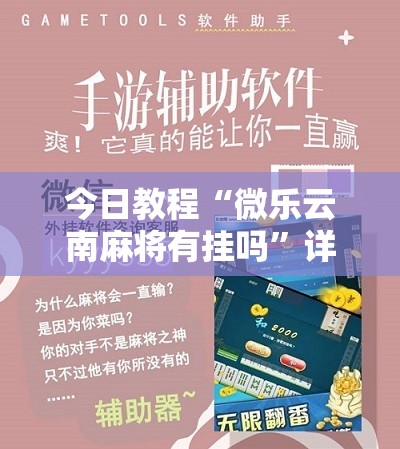今日教程“微乐云南麻将有挂吗	”详细分享装挂步骤