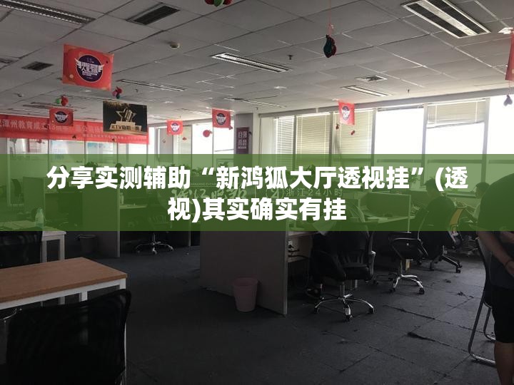 分享实测辅助“新鸿狐大厅透视挂”(透视)其实确实有挂