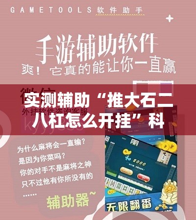 实测辅助“推大石二八杠怎么开挂”科技辅助神器手机版
