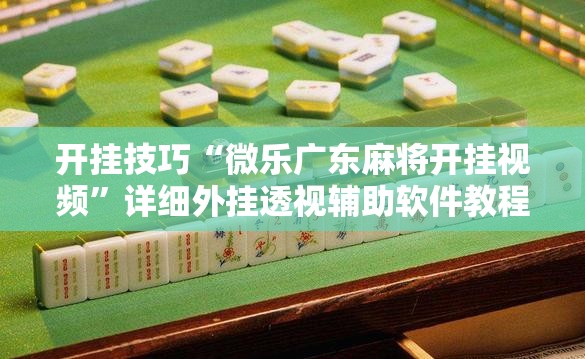 开挂技巧“微乐广东麻将开挂视频	”详细外挂透视辅助软件教程