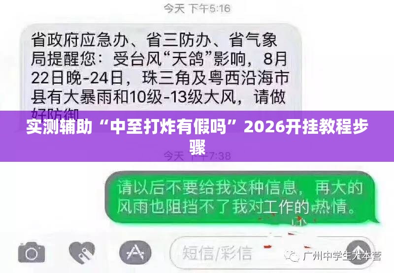 实测辅助“中至打炸有假吗”2026开挂教程步骤