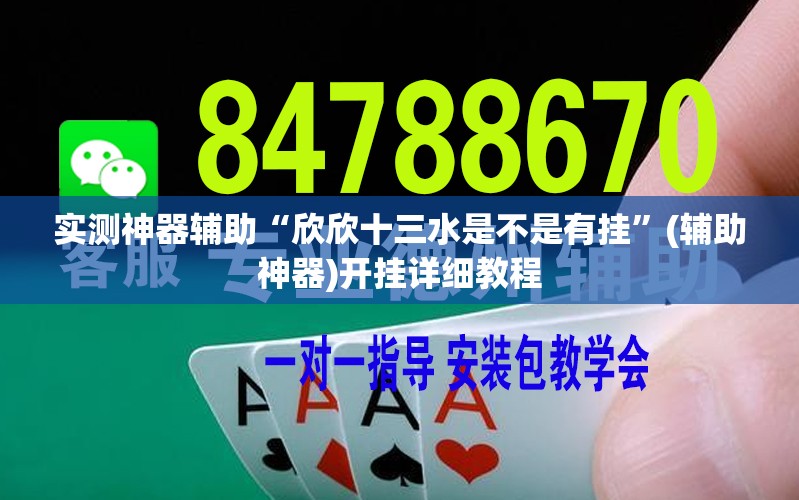 实测神器辅助“欣欣十三水是不是有挂	”(辅助神器)开挂详细教程