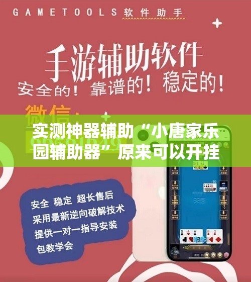实测神器辅助“小唐家乐园辅助器”原来可以开挂