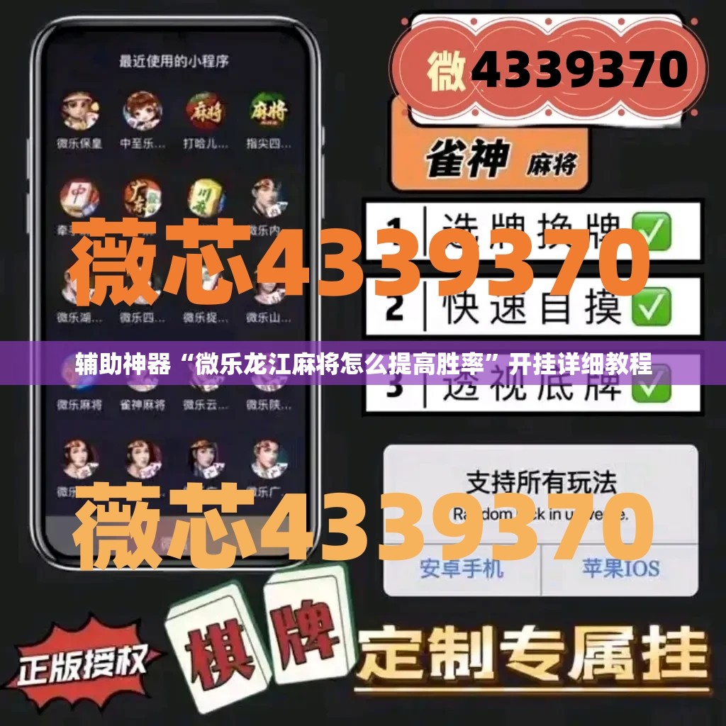 辅助神器“微乐龙江麻将怎么提高胜率”开挂详细教程